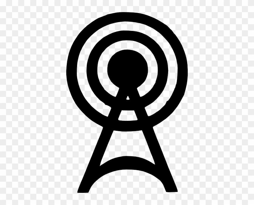 Telecom - Clipart - Radio Tower Clipart #1164144