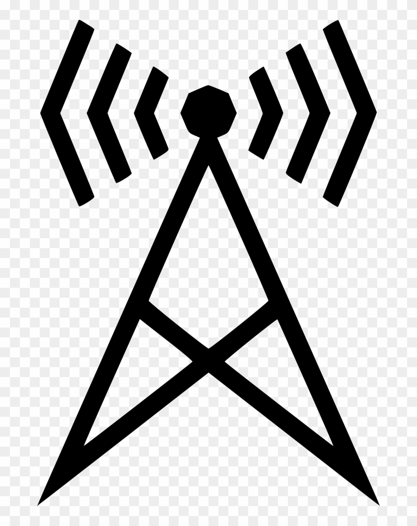 Wifi Station Radio Podcast Communication Comments - Transparent Background Pentagram Icon #1164176