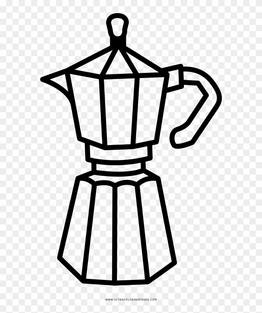 Coffee Maker Coloring Page - Coffee #1164196