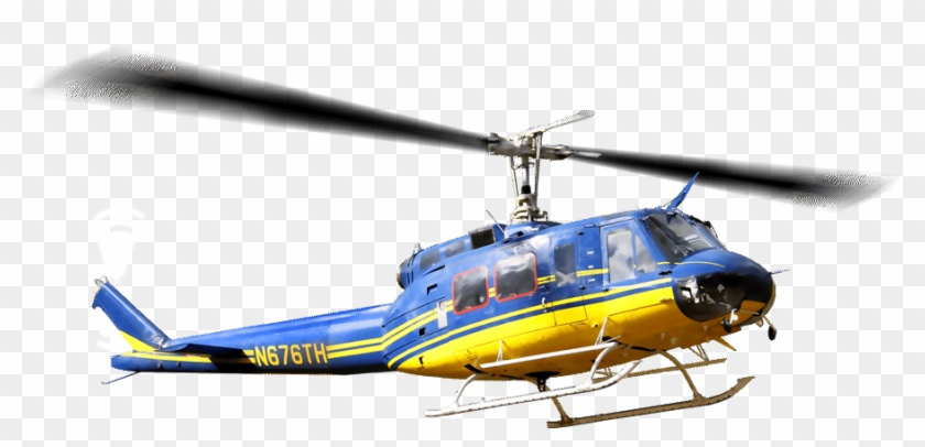 Bell Uh-1h “huey” Medium Utility Helicopter - Flying Helicopter Png #1164204