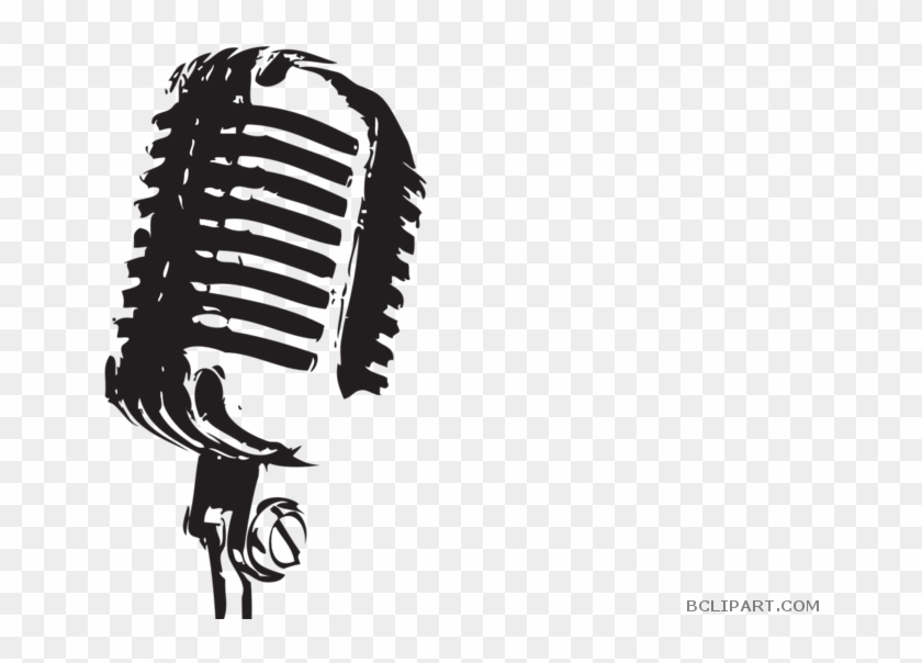 Radio Microphone Tools Free Clipart Images Bclipart - Transparent Background Microphone Clipart #1164233