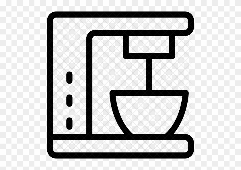 Coffee Machine Icon - Coffee Machine Icon #1164273