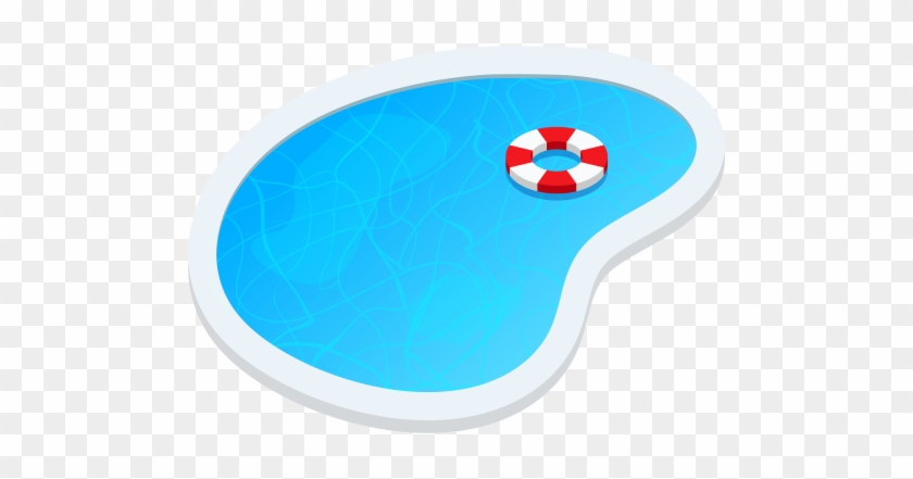 Swimming Pool Oval Png Clip Art - Clip Art #1164353