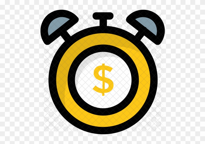 Time Is Money Icon - Time Management #1164396