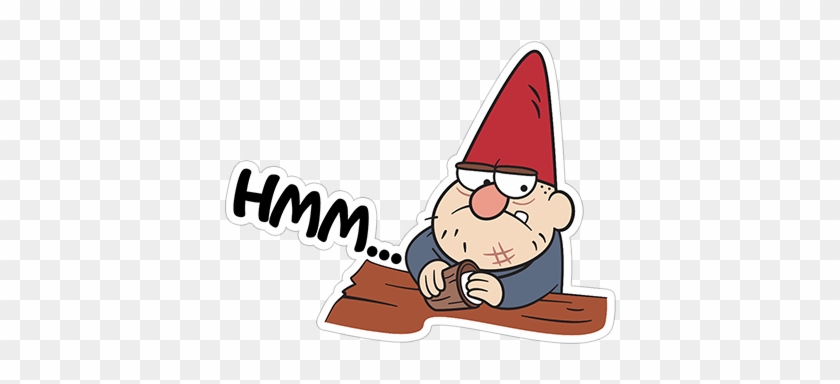 Sticker 27 From Collection «gnomes From Gravity Falls» - Gravity Falls #1164528