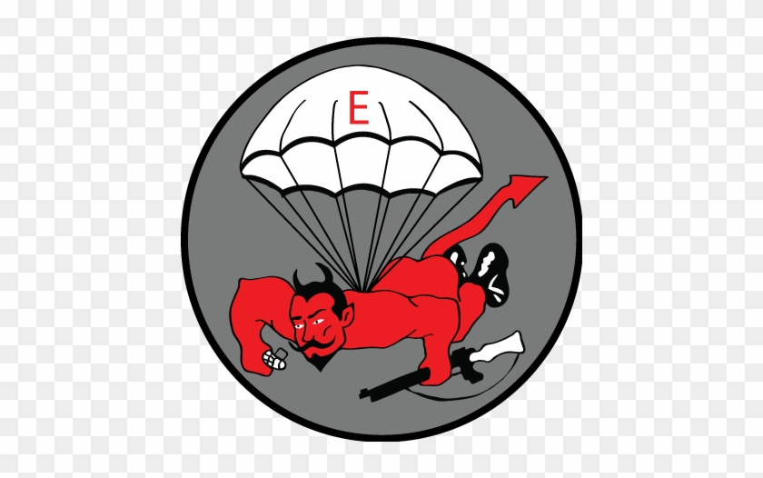 82nd Airborne, 508 Parachute Infantry Regiment, Easy - Dui-508th Parachute Infantry Regime Round Ornament #1164546