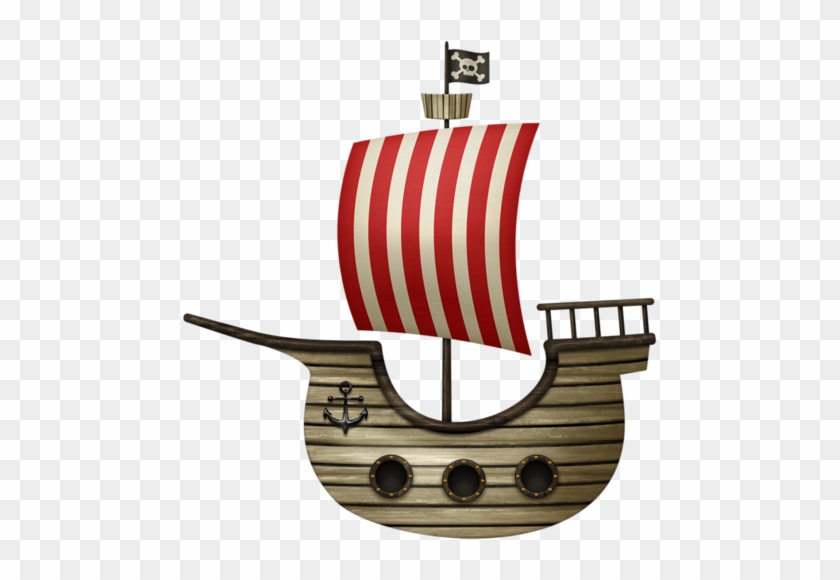 Pirate Clipart Sailboat - Free Printable Clip Art Pirate Ship #1164583