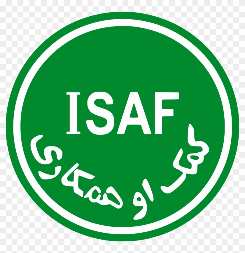 Official Logo Of Isaf - International Security Assistance Force #1164620