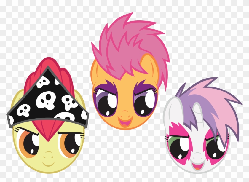 Pony Pink Mammal Vertebrate Horse Like Mammal Fictional - Cutie Mark Crusaders #1164682