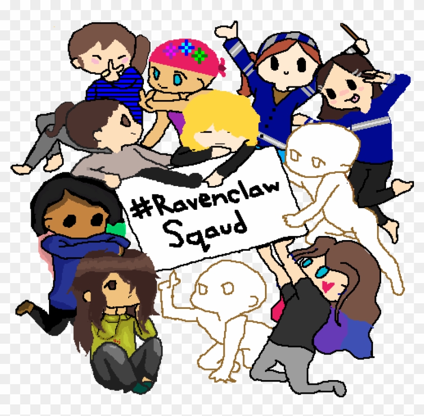 Ravenclaw Squad - Cartoon #1164808