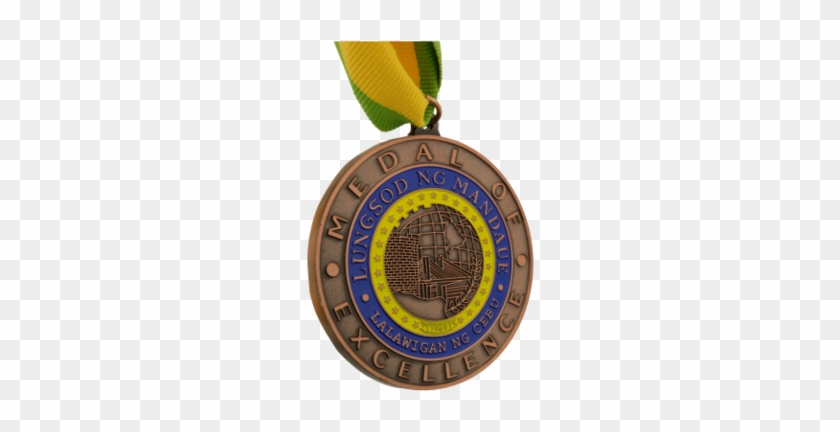 Mandaue City Hall Medal Of Excellence Bronze 65mm - Gold Medal #1164819