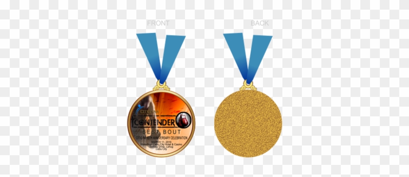 Citi Gym Gold Medal 2 Inch - Locket #1164822