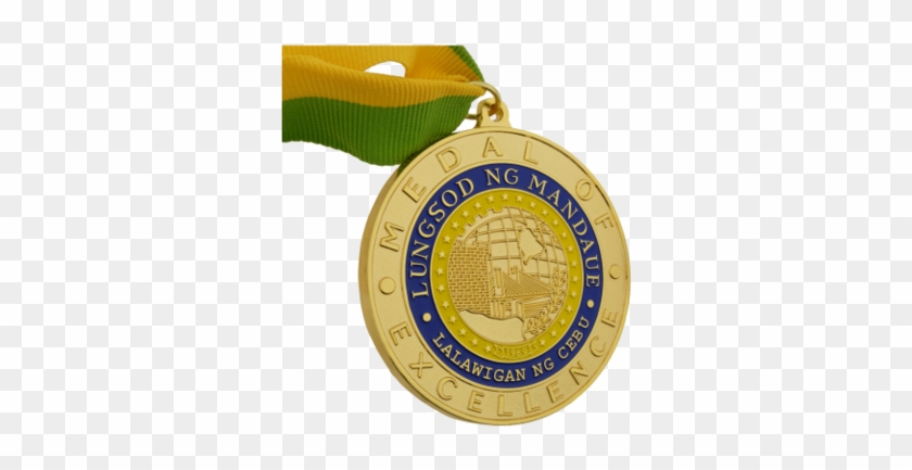 Mandaue City Hall Medal Of Excellence Gold 65 Mm - Gold Medal #1164823