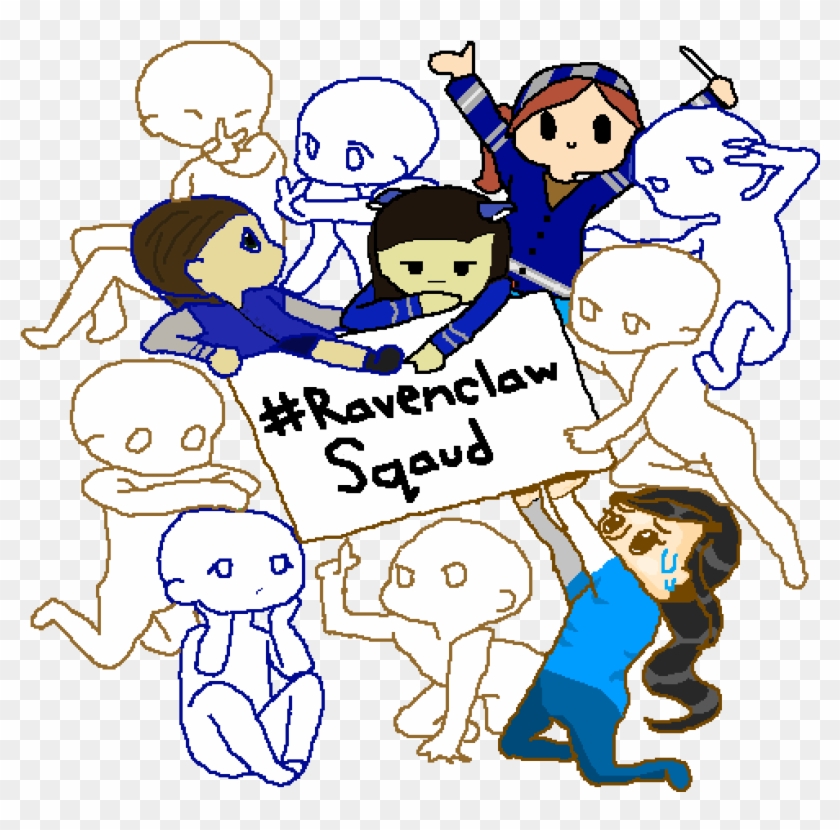 Ravenclaw Squad - Cartoon #1164831