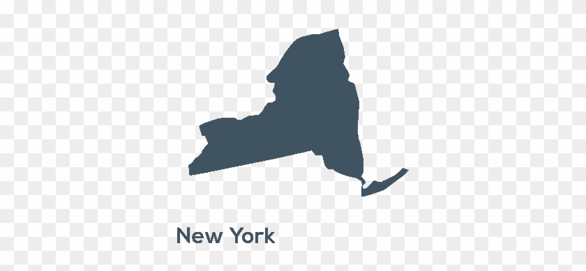 Shapes Clipart Florida State - New York State Icon #1164919