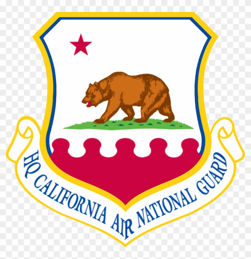 Emblem Of The California Air National Guard, U - California Air National Guard Logo #1164938