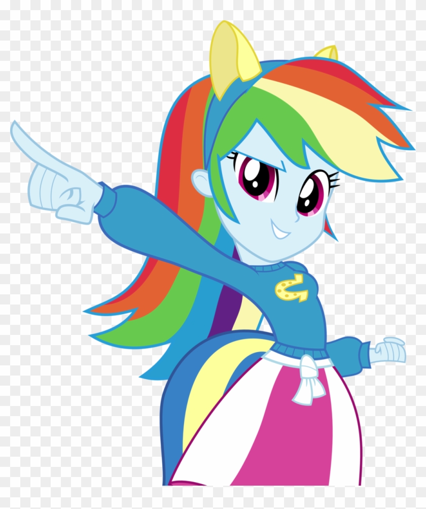 Rainbow Dash Singing Make A Change [eg] By Aqua-pony - Rainbow Dash Eg Vector #1165023