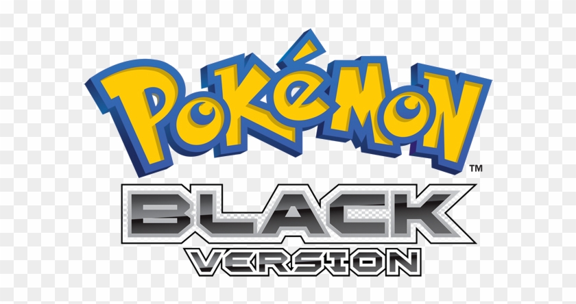 Pokemon Black Logo - Pokemon Black & White #1165026