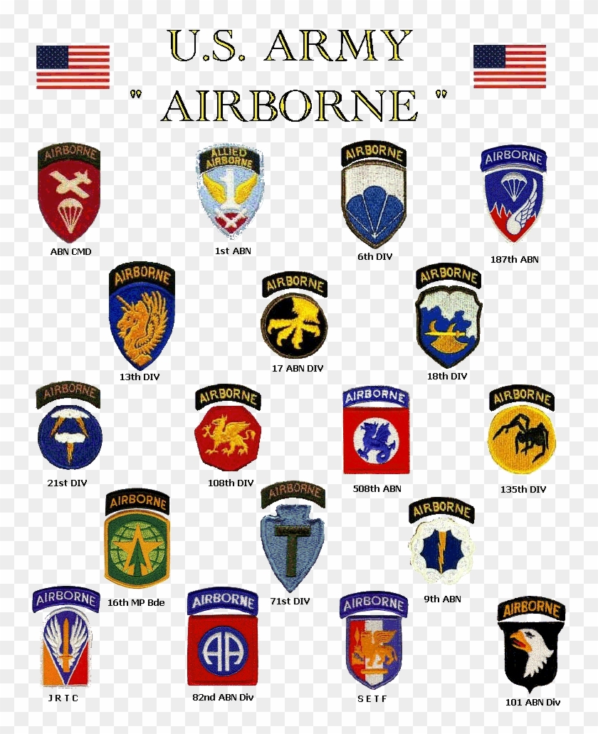 Military - Us Army Airborne Units #1165256