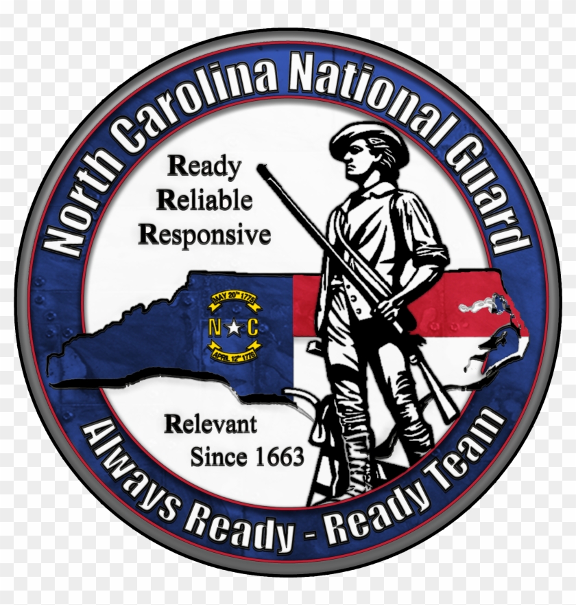 North Carolina Army National Guard Logo - North Carolina National Guard #1165338