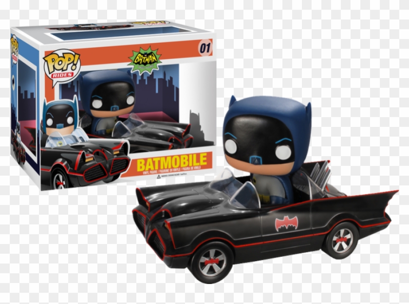 Batmobile 1966 Pop Rides - Funko Pop Batman 1966 #1165416