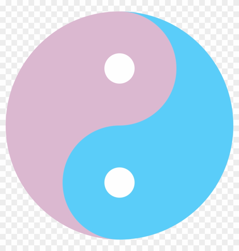 Open - Ying Yang Blue Pink #1165419