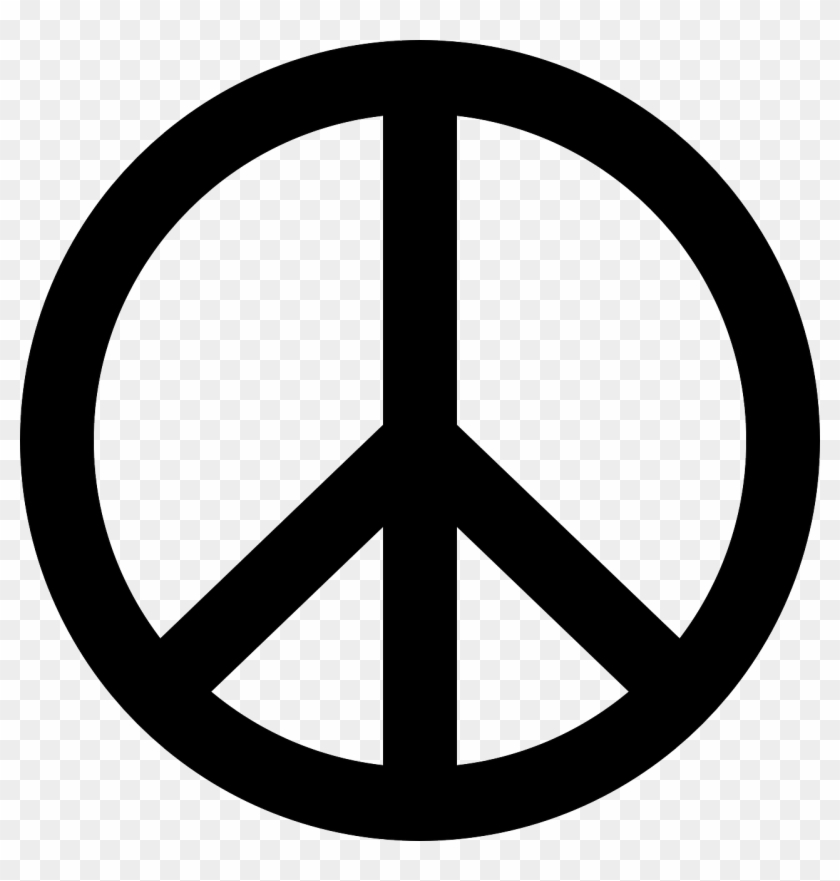 Friedenszeichen, Frieden, Symbol, Peace Zeichen - Peace Sign Png #1165440