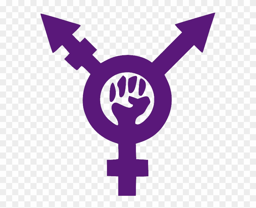 Transfeminism Symbol Purple - Women Fighting For Rights #1165443