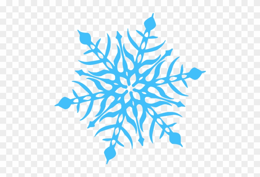 Gregory Gopman Snowflake - Blue Snowflakes Transparent Clipart #1165484