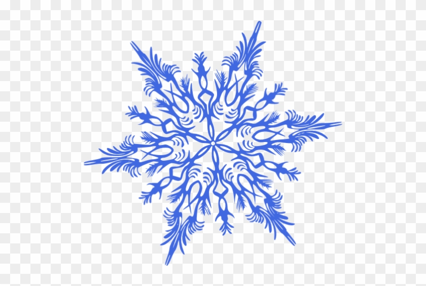 Blue Snowflakes Png For Kids - Snowflake Transparent #1165503