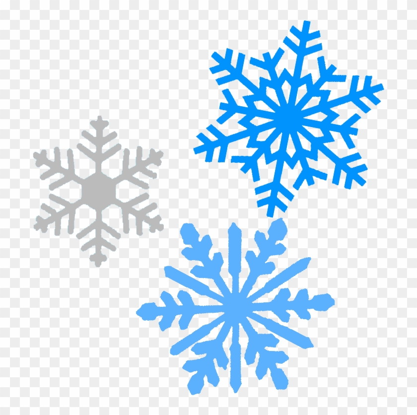 Snowflankes Cutie Mark By Darkbellnight - Blue Snowflake Greeting Cards #1165509