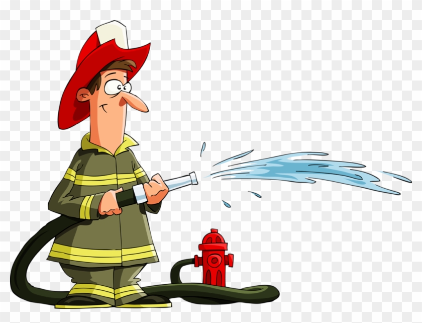 Bombeiro - Cartoon Fireman #1165643