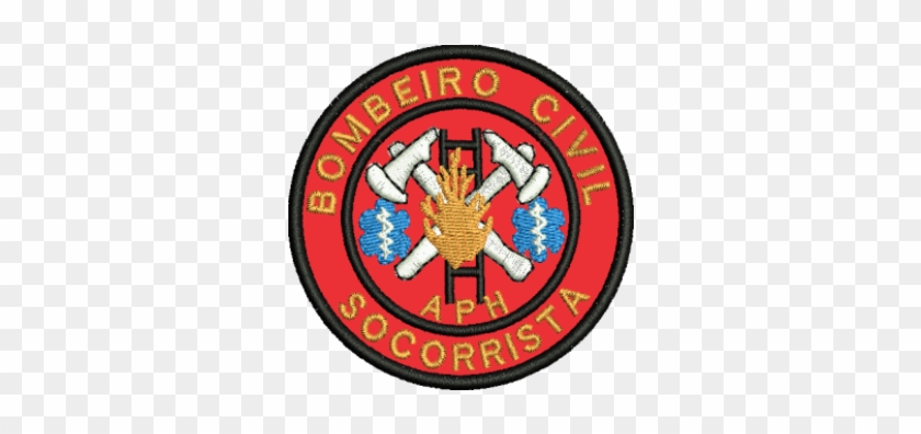 Bordado Termocolante Em Patch Bombeiro Civil Socorrista - Inter Milan Badge #1165653