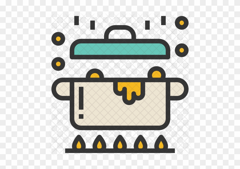 Boil Water Icon - Cooking #1165706