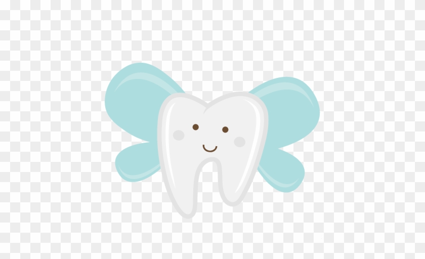 Tooth With Wings Svg Scrapbook Cut File Tooth Fairy - Tooth Fairy Clip Art #1165730