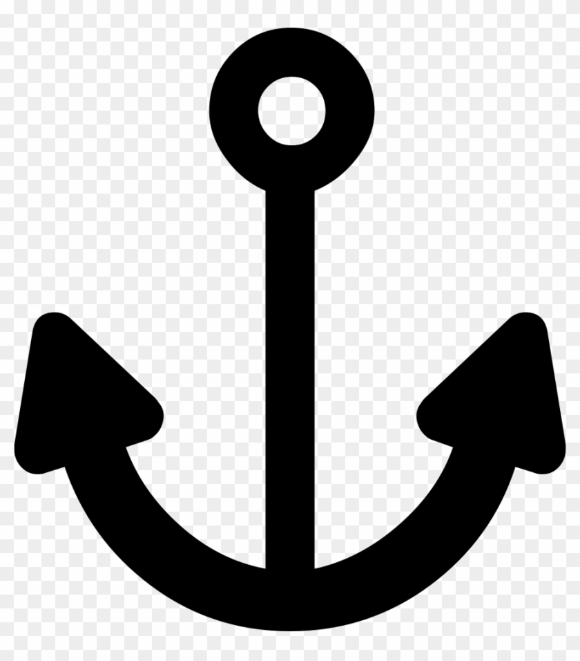 Anchor Silhouette Comments - Anchor Symbol Png #1165741