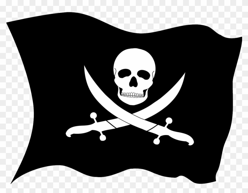 Flag Png - Pirate Flag Clip Art #1165839