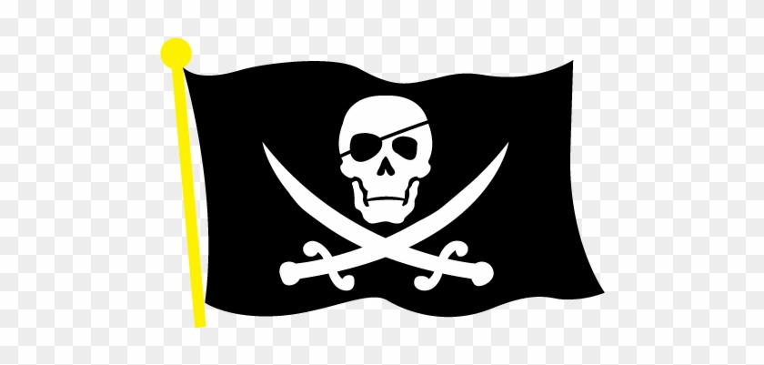 Flag Png - Skull And Crossbones Flag Clipart #1165865