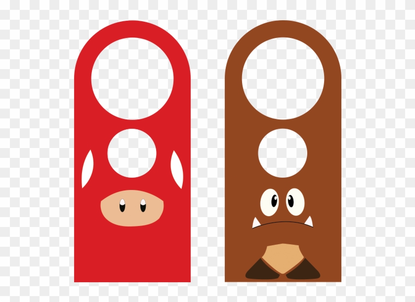 Door Hangers Mario By Pedofilia - Pedophilia #1165920