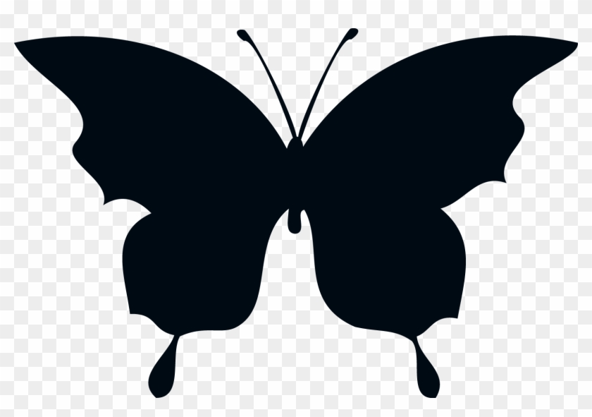 Butterfly Silhouette Png - Silhouette #1166013