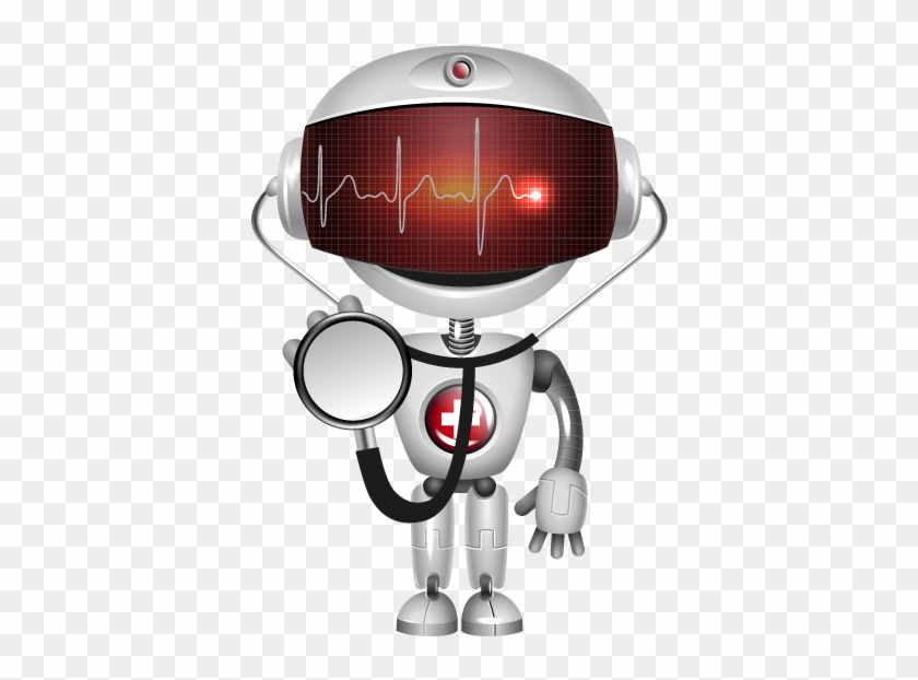 Pin Pc Repair Clipart - Robot Doctor Png #1166095