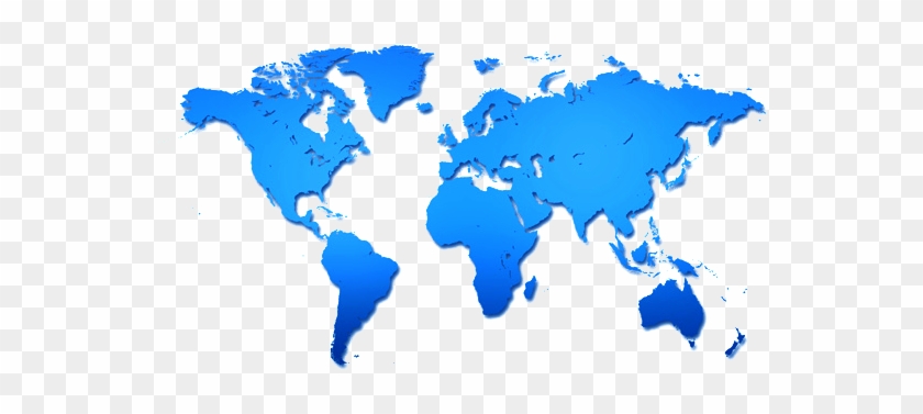 World-map - - World Map 3d Png #1166228