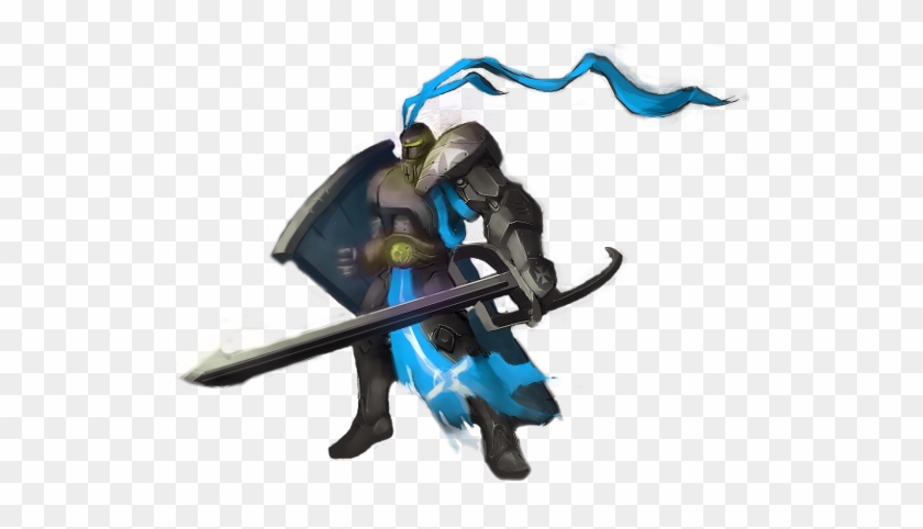 Blue - Knight With No Background #1166284