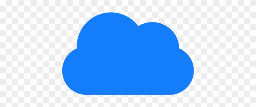 Tag - Onedrive - Cloud Blue Icon Png #1166329