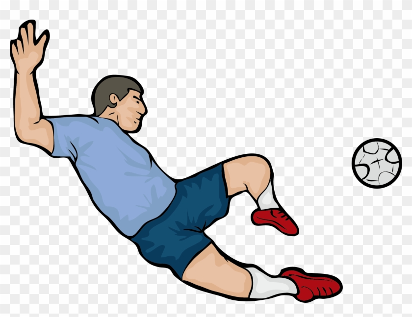 Football Athlete Logo Sport - 踢 足球 矢量 图 #1166362