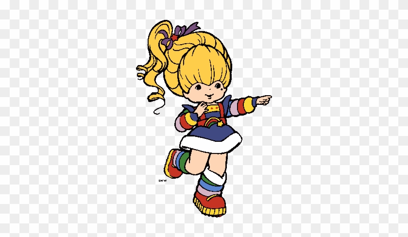 Rainbow Brite Clip Art - Rainbow Brite Coloring Pages #1166430