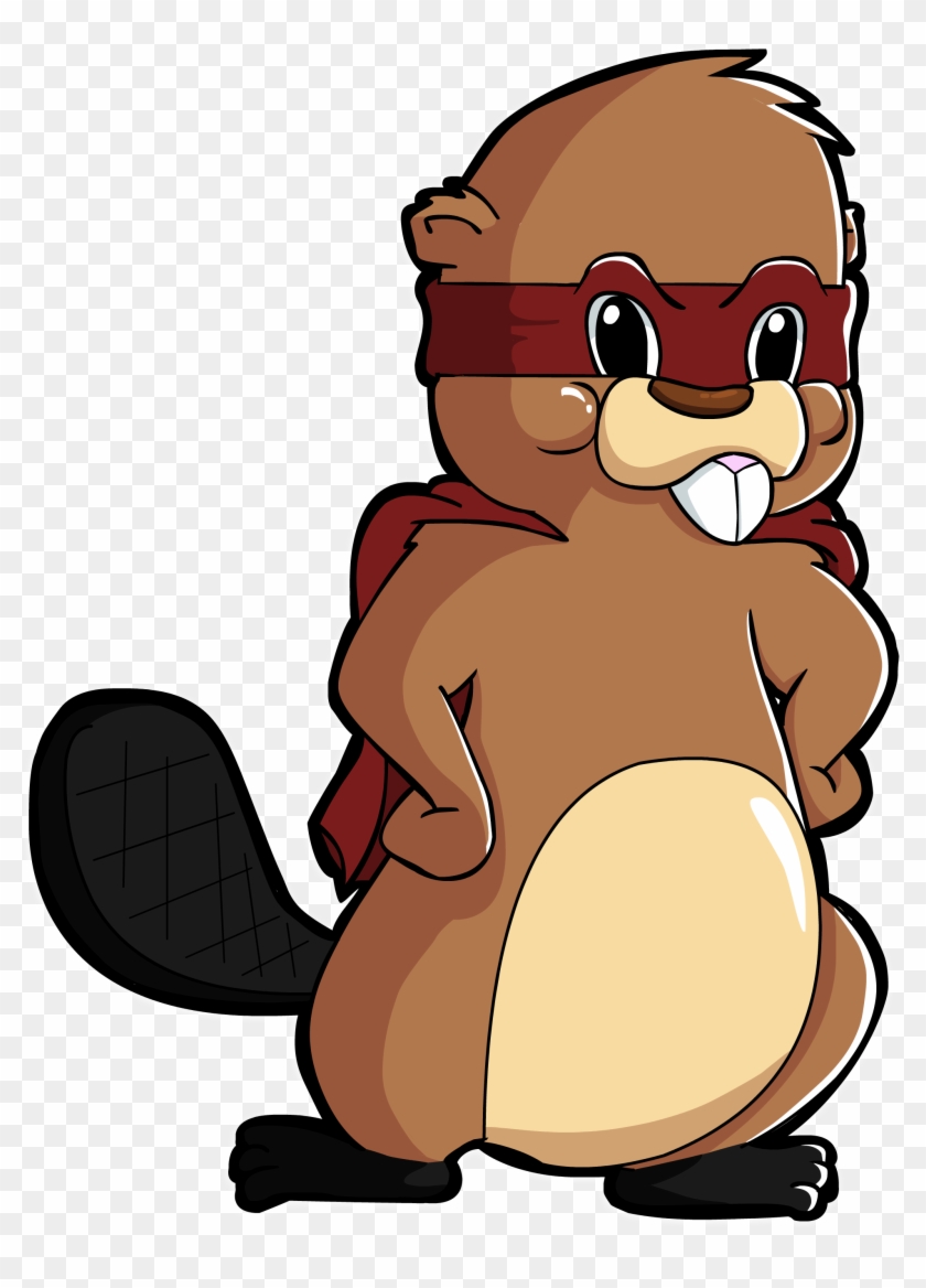 Superhero Beaver - Marmot As Super Hero #1166455