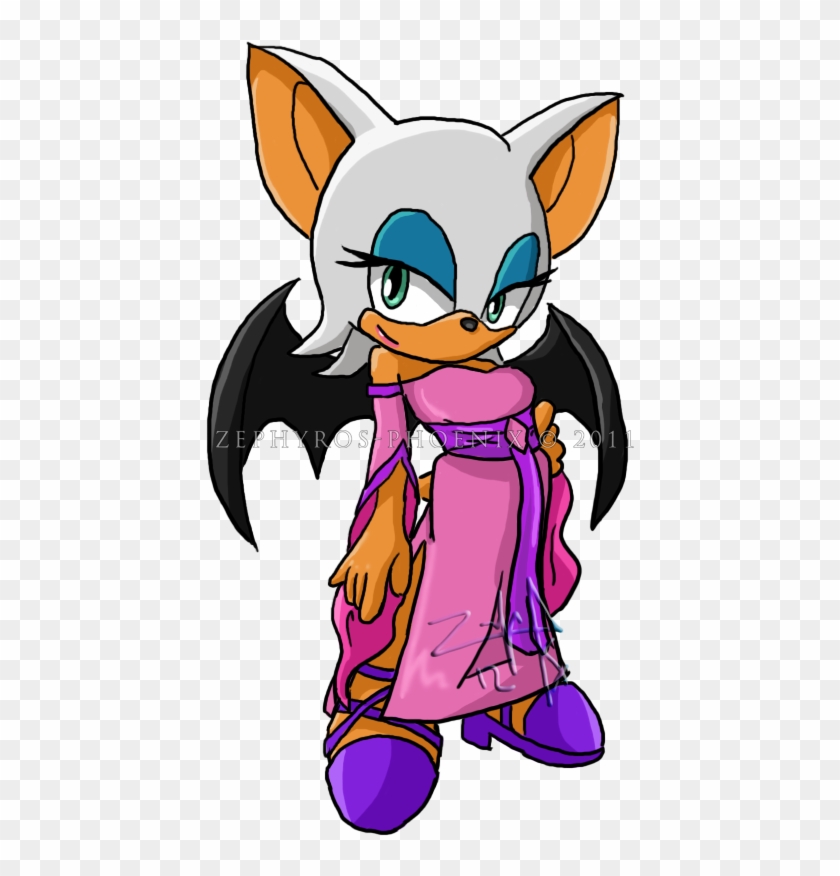 Rouge As Lady Vivien By Zephyros-phoenix - Sonic And The Secret Rings Rouge #1166466