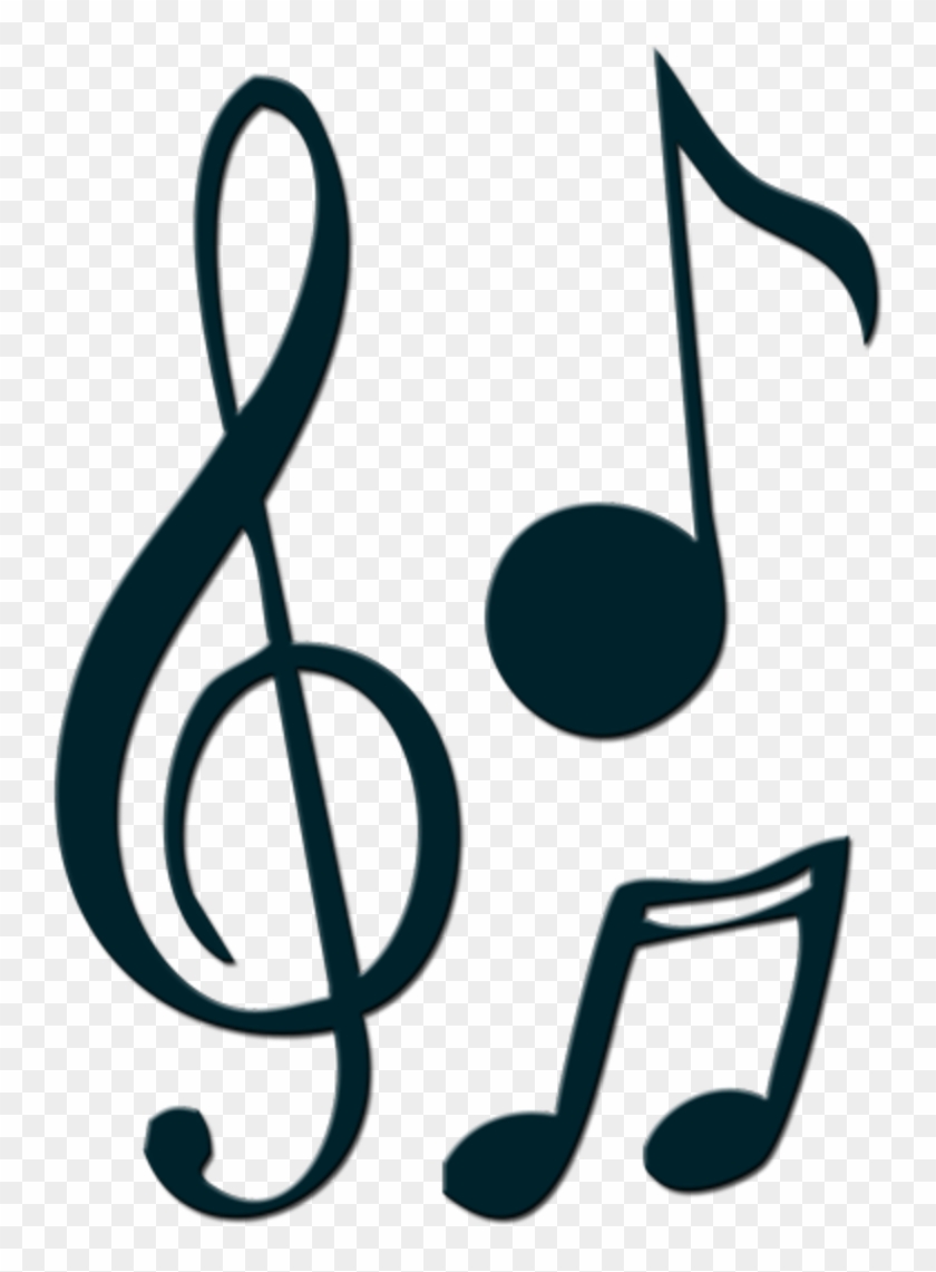 Musical Note Clef Clip Art - Note De Musique Dessin #1166528