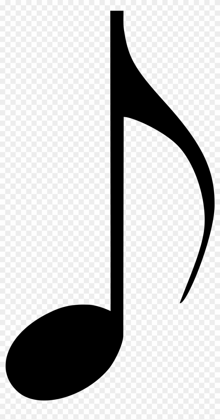 Clipart Eighth Note - Eighth Note #1166533